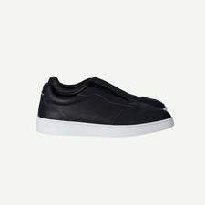 Reiss Mens Black Low-tops