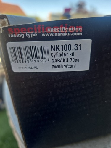 Naraku nk100 70cc cylinder - naraku,