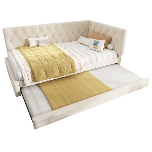 3ft single velvet daybed - 3ft,