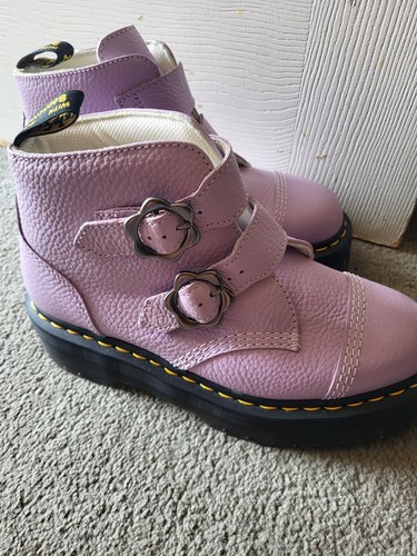 Martens lilac leather - martens,