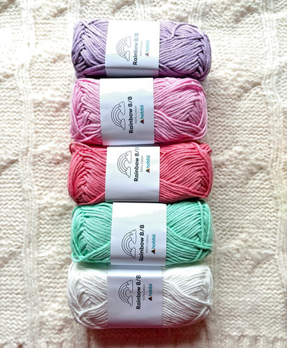 Balls 50g hobbii rainbow - 50g,