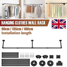 Industrial Pipe Clothing Rack