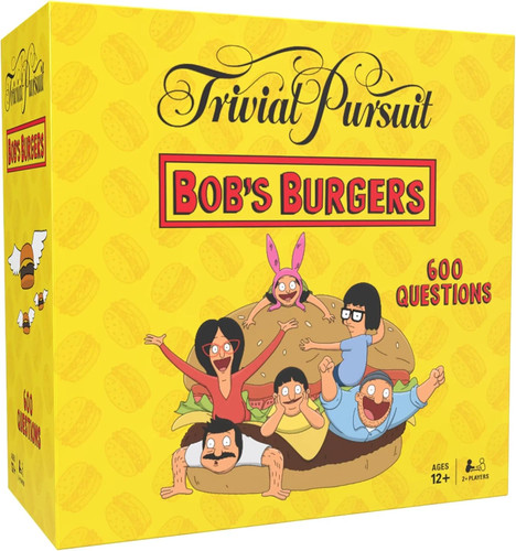 Trivial pursuit bob burgers - trivial,