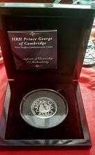 2014 .925 Silver Proof Commemorative Prince George Coin with COA 99/200