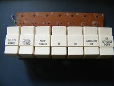 Wersi Helios Vibrato rocker assembly printed in English