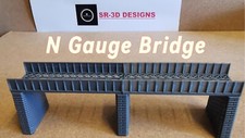 N Gauge Girder style bridge 3D