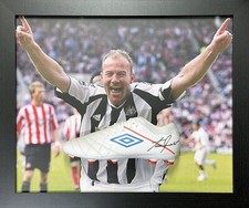 FRAMED ALAN SHEARER NEWCASTLE