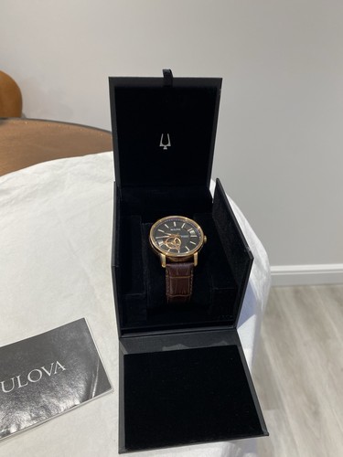 Bulova open heart watch - bulova,