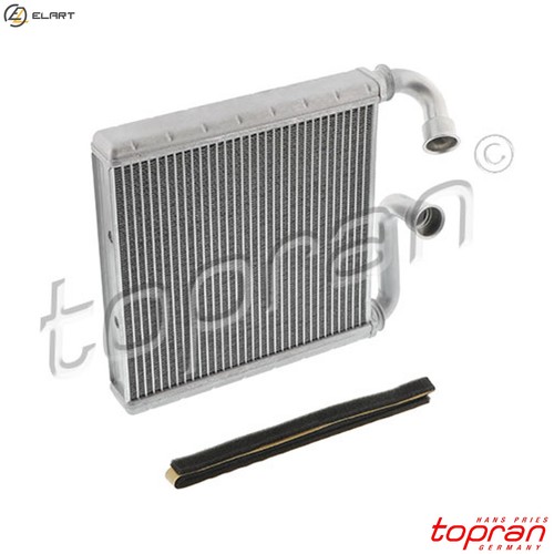 Heat exchanger interior - heat,