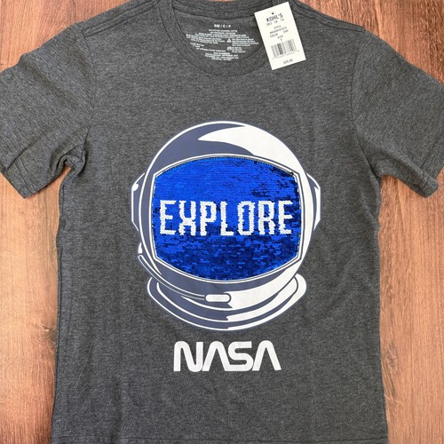 Nasa flip sequin shirt adult - flip, t