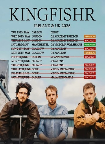 Snow patrol ireland - uk, a3