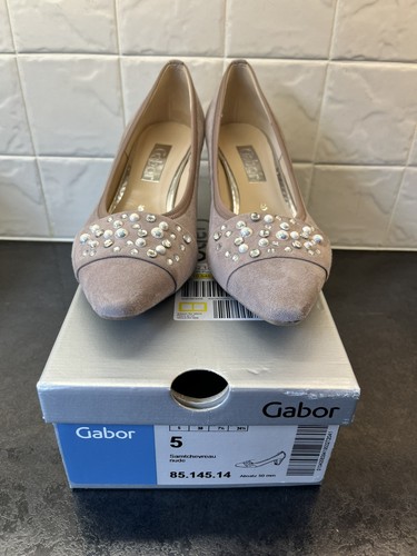 Gabor guide nude - nude, suede