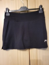 Slazenger Skort Black Sz 6 Age