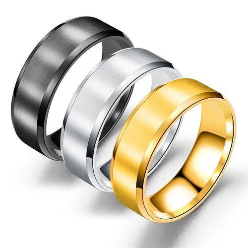 Men wedding band - wedding, 8mm