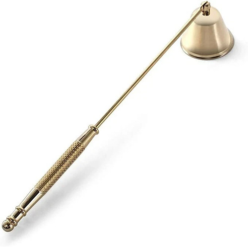 Gold candle snuffer - gold,