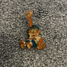 Coco Pops Coco the Monkey Kellogg's mascot PIN BADGE 