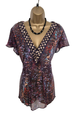 Tunic top blouse s - tunic, per