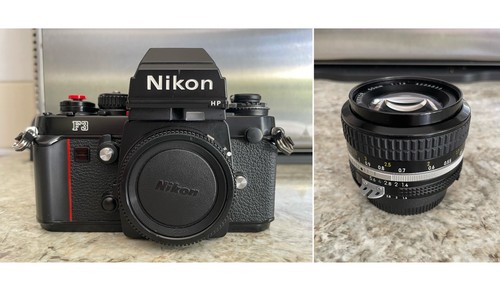 Nikon f3hp 35mm film - nikon, f3