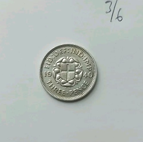 1940 king george silver - george, vi