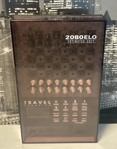 Saitek 2080 elo kasparov rare - saitek,