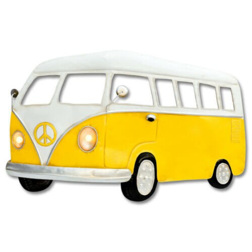 Metal wall art light yellow - light,