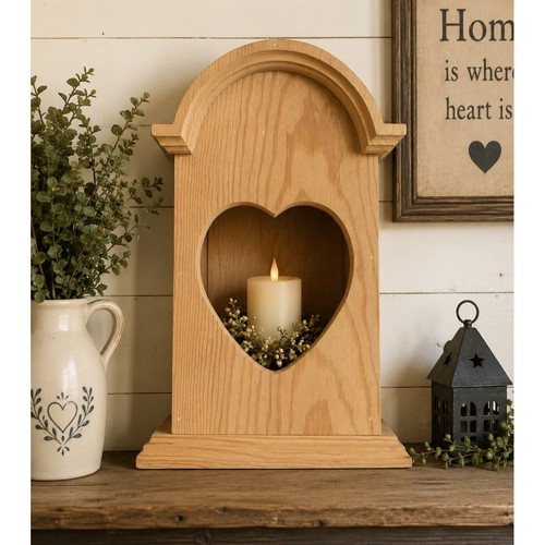 Handmade unfinished solid wood - handmade,
