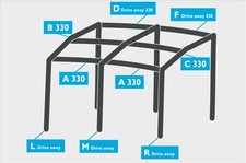 Bladder & Sleeve for Kampa Dometic Motor Rally AIR 330 DRIVE AWAY AWNING