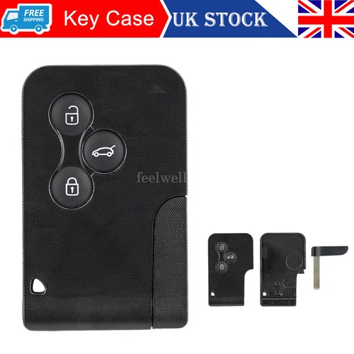 Button key card case shell - button,