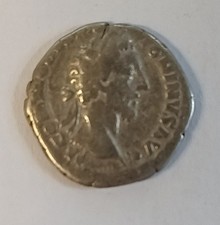 ancient roman Silver denarius