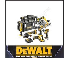 DEWALT DCK623P3 18V XR Brushless, 6 Piece Kit With 3x 5.0ah XR Batteries, TSTAK