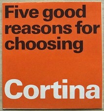 FORD CORTINA Car Sales