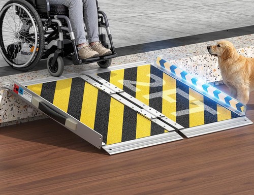 Portable wheelchair ramp - portable,