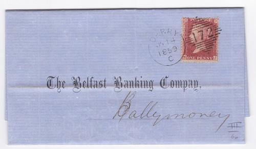 1859 good penny red - 1859, qv