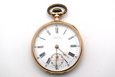 Antique Waltham Traveler 14ct Gold Pocket Watch – 1907 – Fully Working