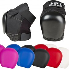 187 Killer Knee Pads Skateboard. Skate Protection. Pro Ramp, Pool, Park, RE CAPS