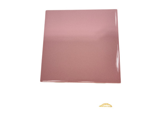 Pink carnation ceramic tile - ceramic,
