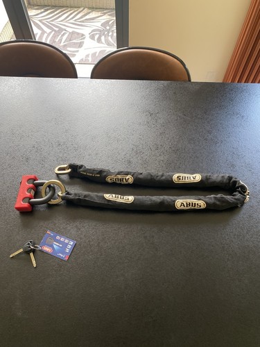 Abus security motorcycle - motorcycle, chain