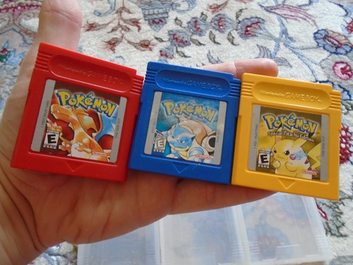 Pokemon red blue yellow - pokemon, &