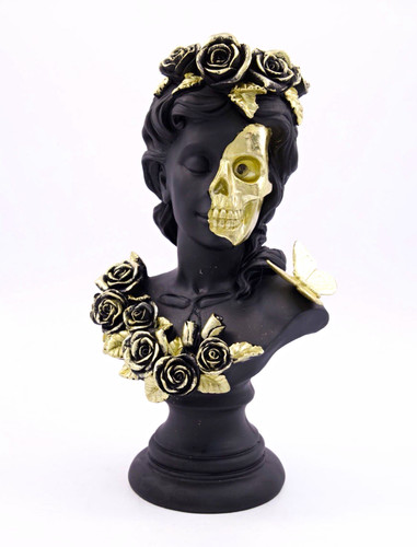 Gothic skull bust - gothic,