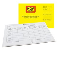 Tachograph Drivers Daily Hours Weekly Record Book Sheets Log Book TS15 - WEB-...