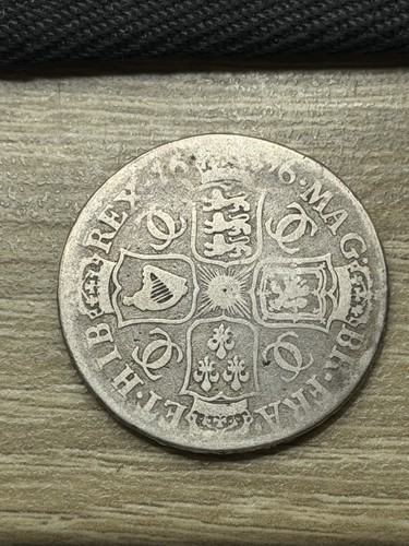 Charles halfcrown 1676 - charles,