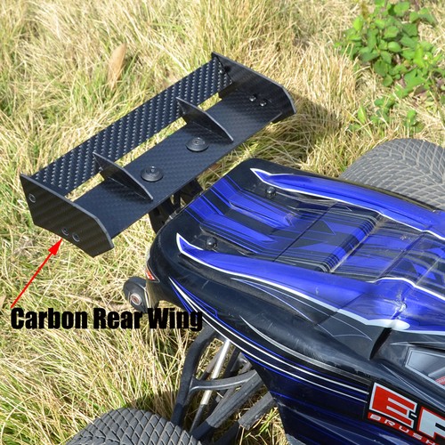 Carbon fiber rear wing - fiber,