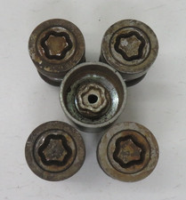 LAND ROVER FREELANDER 2 2010 HSE SET OF WHEEL LOCKING NUTS AND KEY
