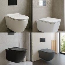 Wall Hung Toilet Rimless