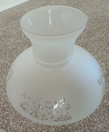 Vintage frosted glass small - vintage,