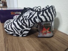 Funtasma Zebra Striped Shoes