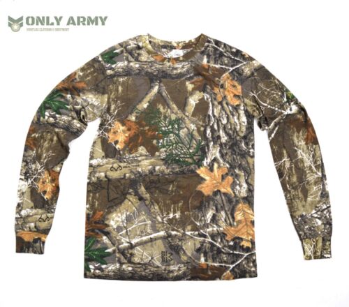 Oak tree camo tshirt long - camo,