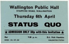 Status Quo Wallington Public