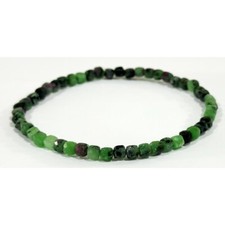 Real Crystal Gemstone Bracelet Natural Stone Chakra Bead Anxiety Gift UK Unisex