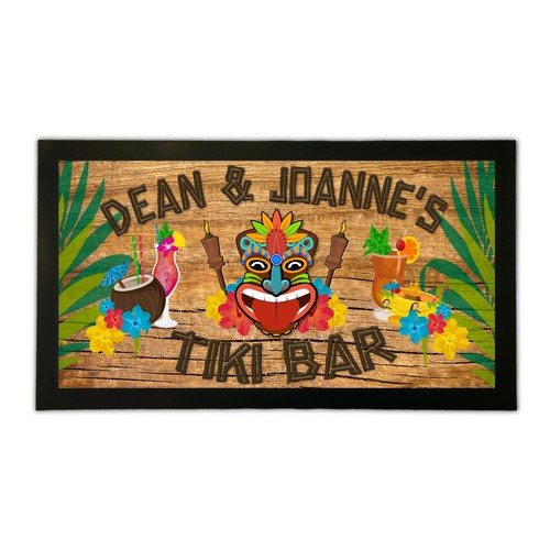 Personalised tiki bar - tiki,
